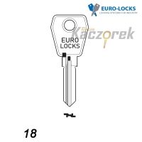 Mieszkaniowy 144 - klucz surowy - Euro-Locks serii 18